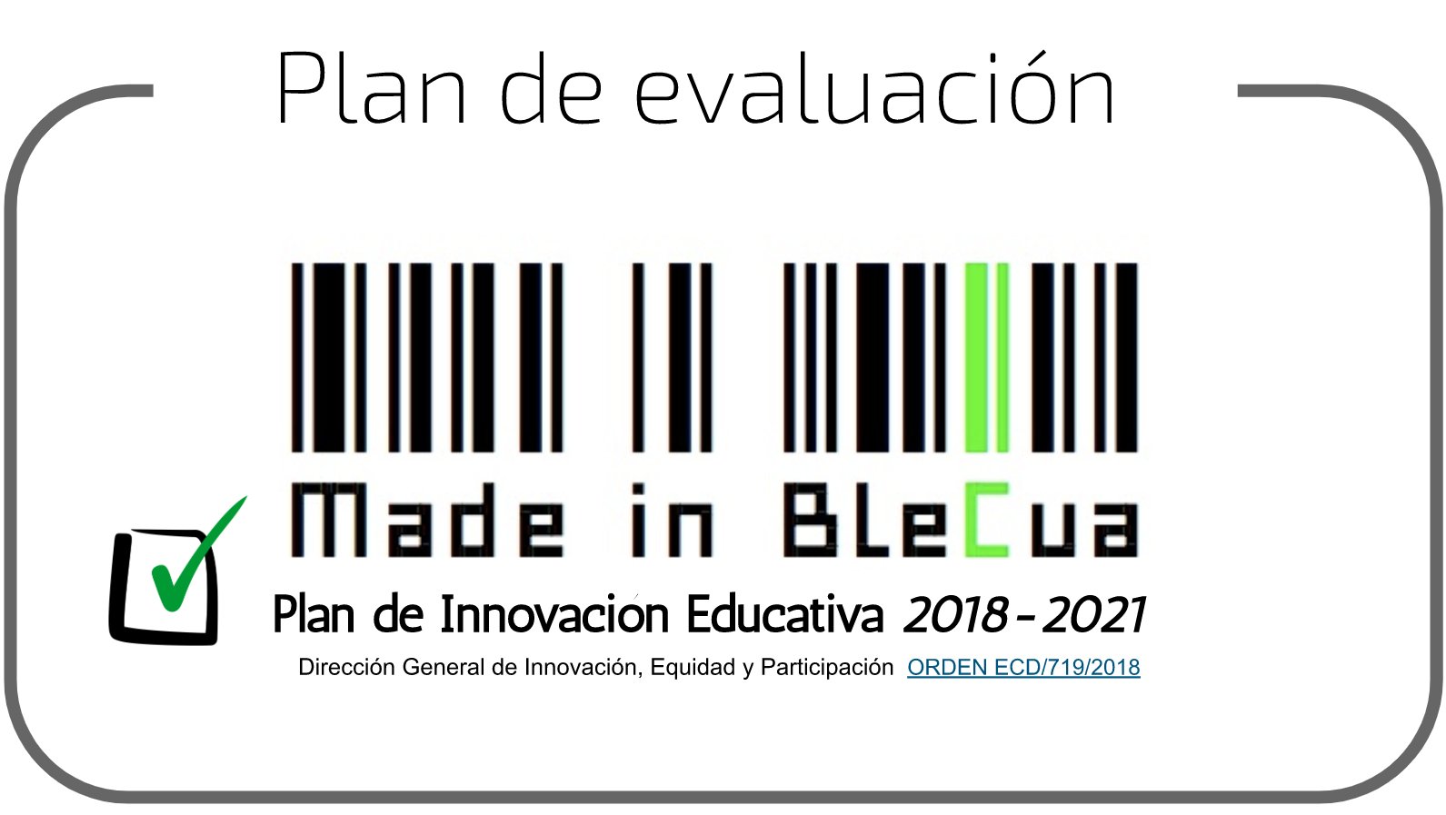 Plan de evaluación del IES “José Manuel Blecua”, (Zaragoza)