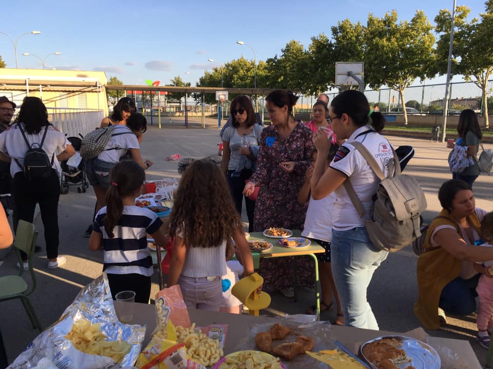 Jornada de acogida a las nuevas familias del CEIP “Parque Europa”, de Utebo (Zaragoza)