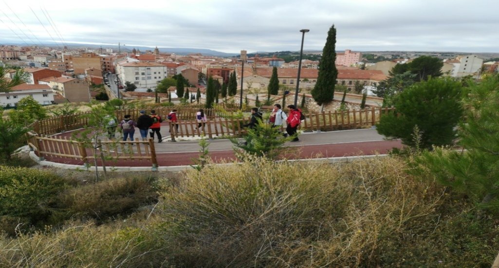 El CEE “Arboleda”, de Teruel, participa en las rutas “A pie” de septiembre y octubre