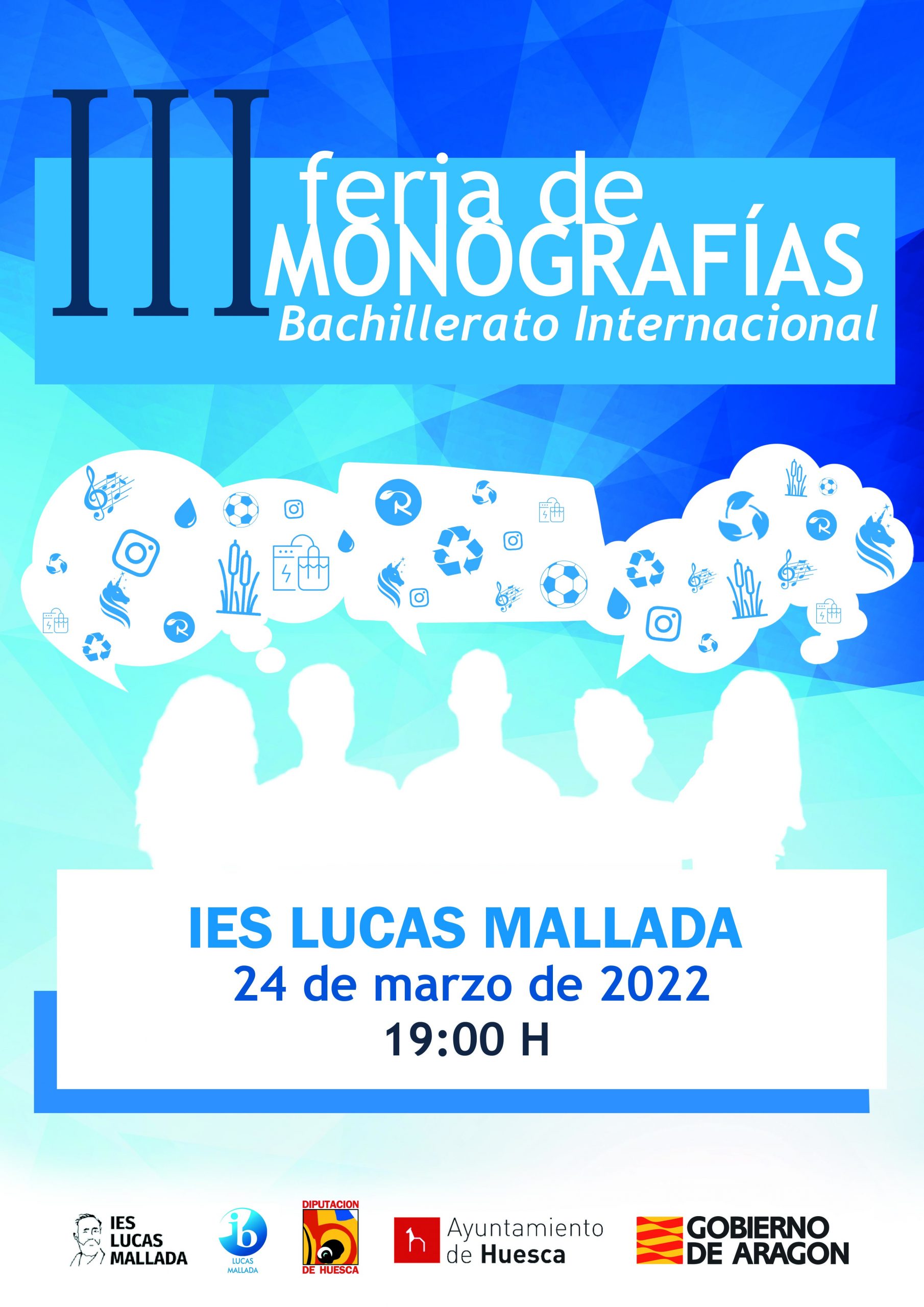 El IES “Lucas Mallada”, de Huesca, celebra su III Feria de Monografías